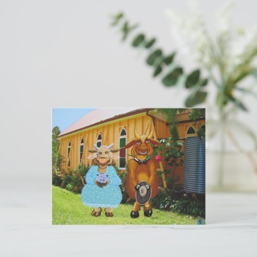 Carte Postale Mariage (Debout devant)