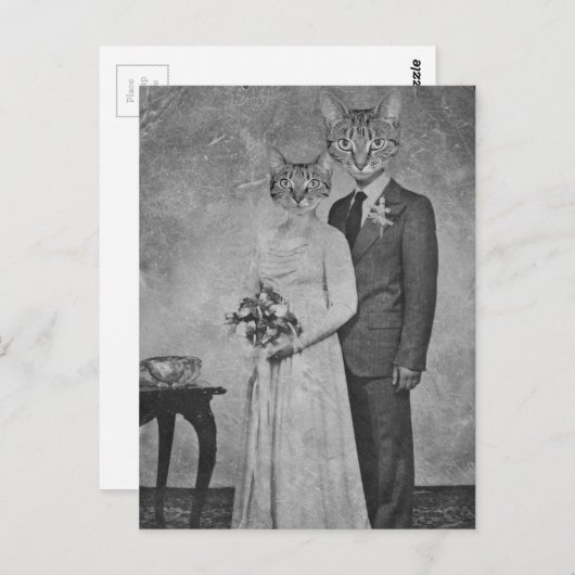 Carte Postale Mariage (Devant / Derrière)