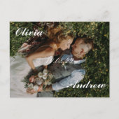 Carte Postale Mariage (Devant)