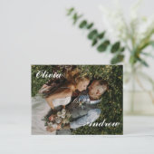Carte Postale Mariage (Debout devant)