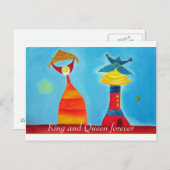 Carte postale mariage (Devant / Derrière)