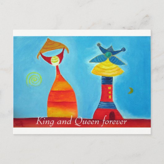 Carte postale mariage (Devant)