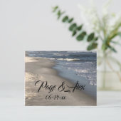 Carte postale mariage (Debout devant)