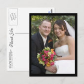 Carte Postale mariage (Devant / Derrière)