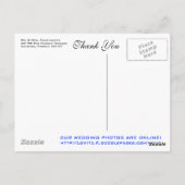 Carte Postale mariage (Dos)