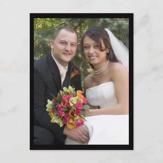 Carte Postale mariage (Devant)