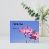 Carte postale mariage (Debout devant)
