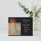 Carte postale mariage (Debout devant)