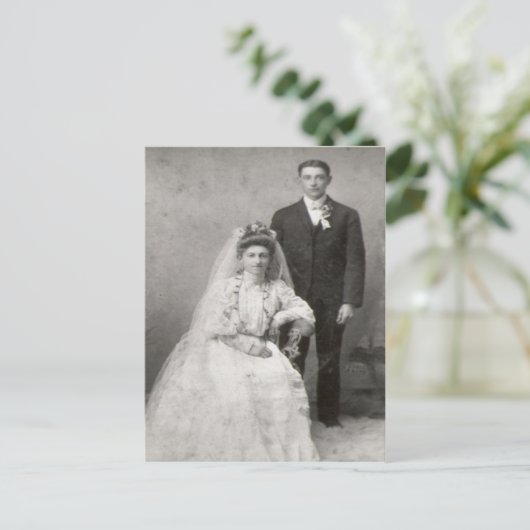 Carte postale Mariage (Debout devant)