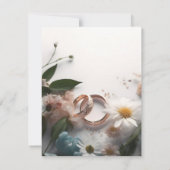 Carte postale mariage (Dos)