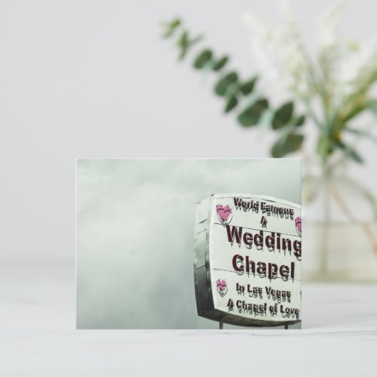 Carte postale mariage (Debout devant)