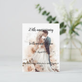 Carte postale mariage (Debout devant)