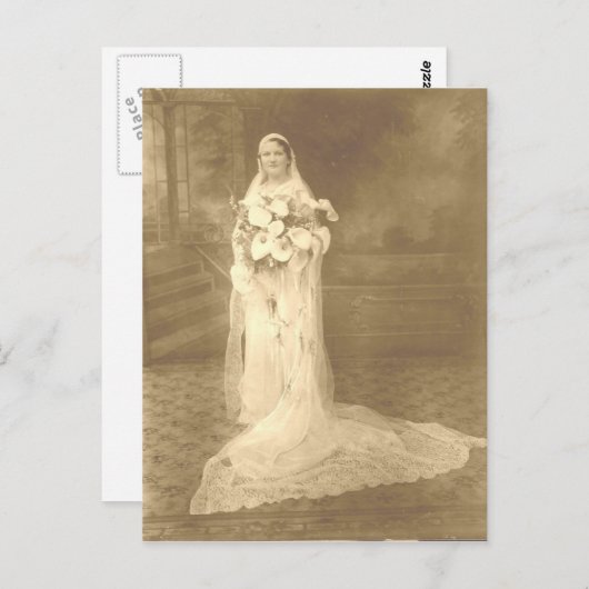 Carte postale Mariage Adele (Devant / Derrière)