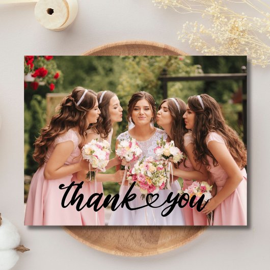 Carte Postale Mariage Bridesmaid Merci