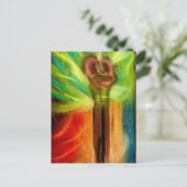 Carte Postale Mariage cosmique (Debout devant)