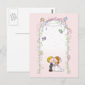 Carte Postale Mariage-couple (Devant / Derrière)