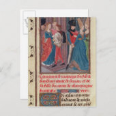 Carte Postale Mariage de Baldwin VI et Marie (Devant / Derrière)