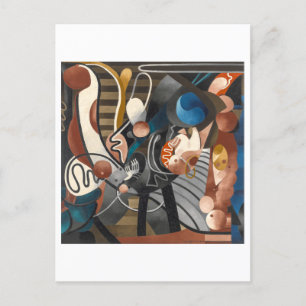 Carte Postale Mariage de comédie Francis Picabia