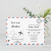 Carte postale - Mariage de destination (Debout devant)