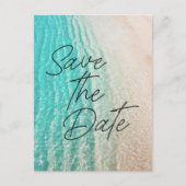 Carte Postale Mariage de destination à Ocean Beach, à vos dates (Devant)