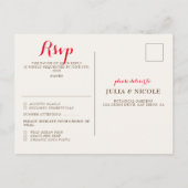 Carte Postale Mariage de Dreamcatcher en plumes de la tribu Boho (Dos)