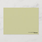 Carte Postale Mariage de la Renaissance Lion Rampant (Dos)