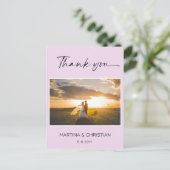 Carte postale Mariage de lavande (Debout devant)