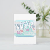 Carte Postale Mariage de Niagara Falls (Debout devant)