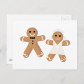 Carte Postale Mariage de pain d'épices (Devant / Derrière)