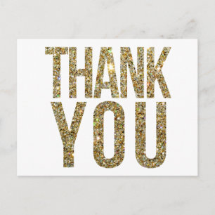 Carte postale Mariage de Parties scintillant blanc