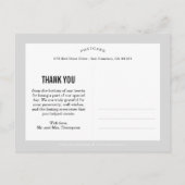 Carte postale Mariage de photos superlaps (Dos)