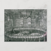 Carte Postale Mariage de Pierre I et Catherine en hiver (Devant)