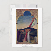 Carte Postale Mariage De Saint François Par Stefano Di Giovanni (Devant / Derrière)