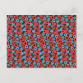 Carte Postale Mariage de thème Robot mignon (Dos)