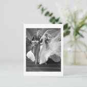 Carte Postale Mariage de Vintage (Debout devant)