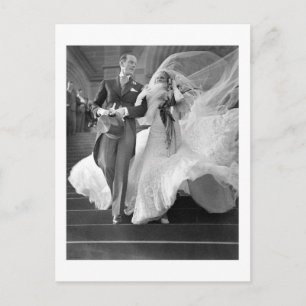 Carte Postale Mariage de Vintage