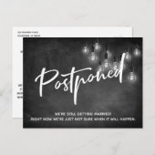 Carte Postale Mariage différé Edison de tableau de bord (Devant / Derrière)