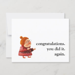 Carte Postale Mariage Divorce drôle attitude salutation