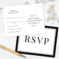 Mariage Élégant Typographie Vintage avec Bordure N