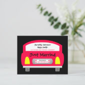 Carte postale mariage Elopement Faire-part - Voitu (Debout devant)