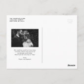 Carte Postale Mariage Élopement Typographie Rétro Gras (Dos)