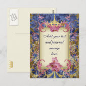 Carte Postale Mariage enchanté (Devant / Derrière)