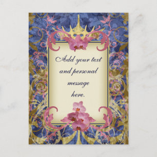 Carte Postale Mariage enchanté