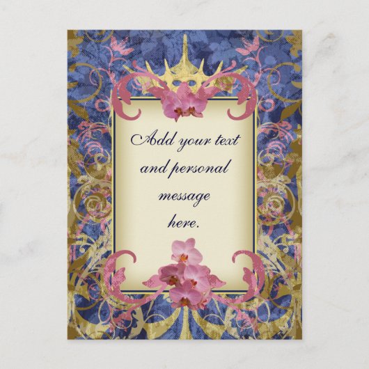 Carte Postale Mariage enchanté (Devant)