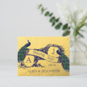 Carte postale Mariage Gold Foil (Debout devant)
