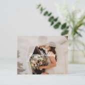 Carte Postale Mariage heureux 2 (Debout devant)