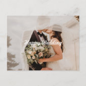 Carte Postale Mariage heureux 2 (Devant)