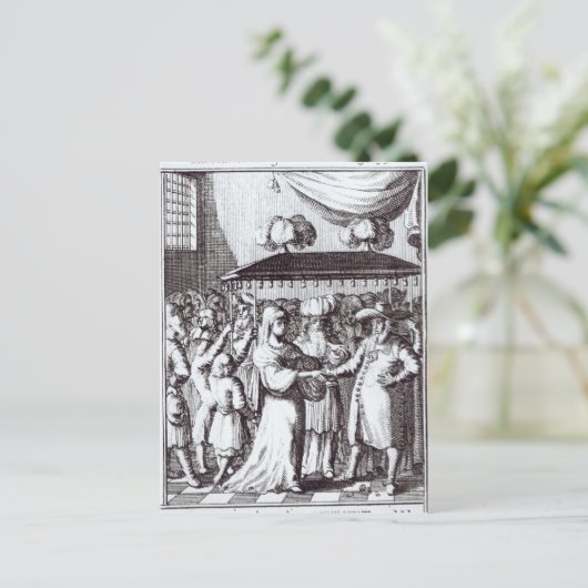 Carte Postale Mariage juif (Debout devant)