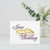 CARTE POSTALE MARIAGE JUIN (Debout devant)