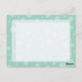 Carte Postale MARIAGE MERCI NOTE :: LOVEbubbles 6 (Dos)